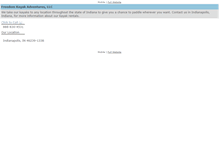 Tablet Screenshot of freedomkayakadventures.com